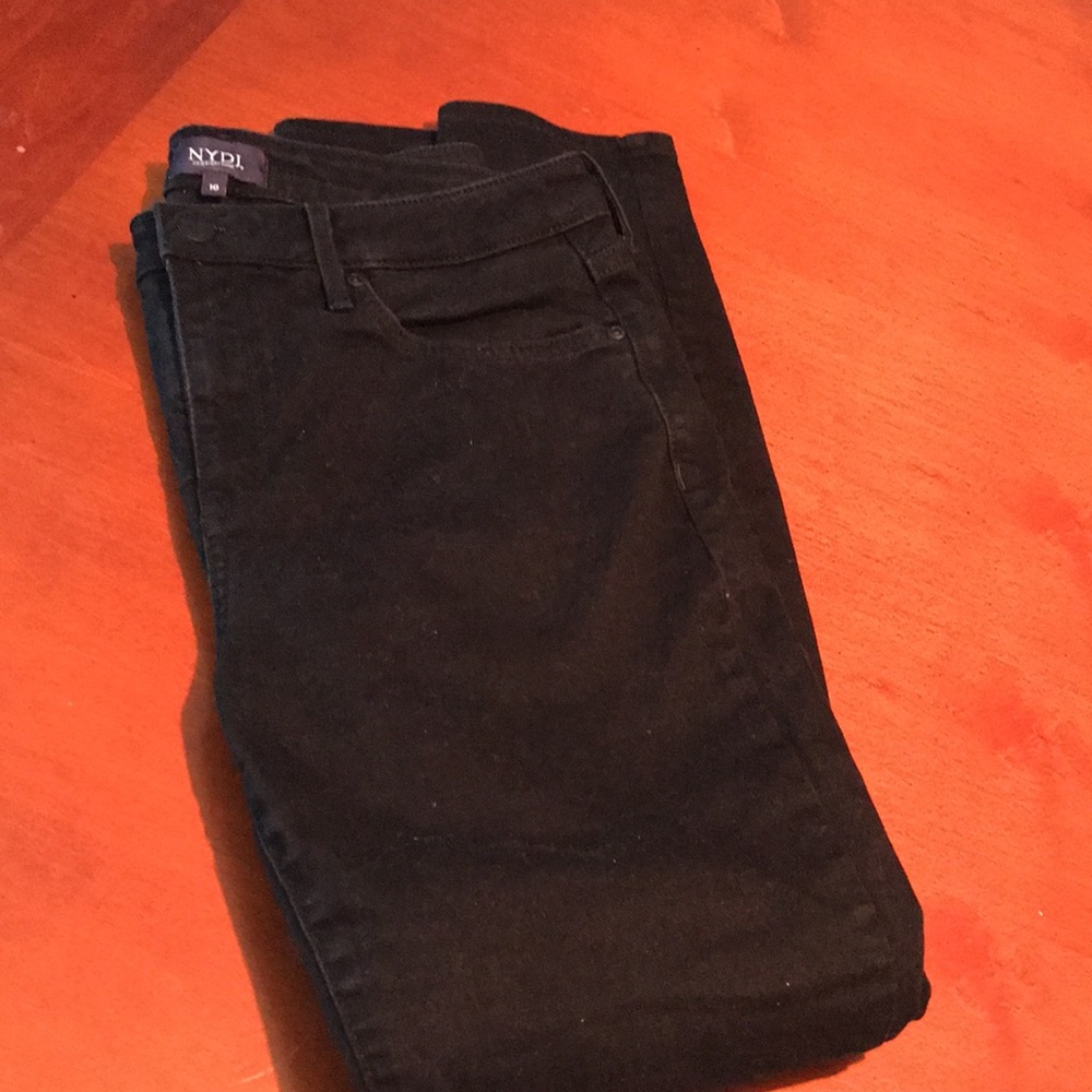 NYDJ AMI Black Jeans Size 10 - Picture 6 of 9